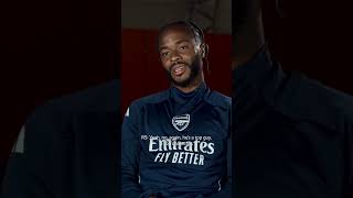 RAHEEM STERLING ON MIKEL ARTETA [upl. by Carmelle]