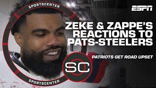 It means EVERYTHING for me Ezekiel Elliott on his performance in PatsSteelers  SportsCenter [upl. by Annohs810]