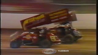 speedway Flashback Newcastle Motordrome Winfield Sprintcar Masters Div 2  23011994 [upl. by Oeram]