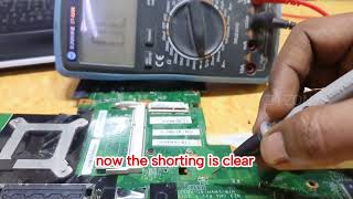 Lenovo Thinkpad T420 Laptop not powering on srtech chiplevel repair asmr howto lenovo [upl. by Hajed]