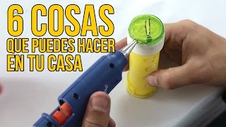 6 COSAS INCREÍBLES QUE PUEDES HACER EN TU CASA Recopilación [upl. by Lallage97]