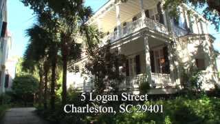 5 Logan Street Charleston SC 29401  Charleston Real Estate Video [upl. by Llevrac622]