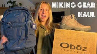 ASMR Hiking Gear HaulTapping amp Scratching 🥾 [upl. by Omero12]