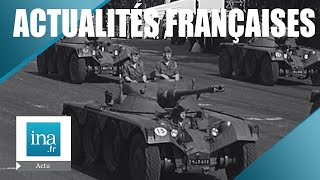 Les Actualités Françaises du 19 juillet 1961  La fête nationale  Archive INA [upl. by Thornburg]