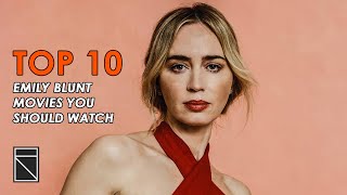 Top 10 Emily Blunt Movies [upl. by Leuqram73]