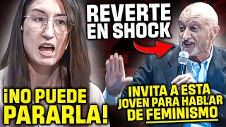 PÉREZREVERTE invita a esta JOVEN🔥¡¡PARA HUNDIR el FEMINISMO ¡¡Y CONTAR lo que los MEDIOS OCULTAN [upl. by Mortensen]