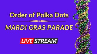 Order of Polka Dots 2024 Mardi Gras Parade  Mobile Alabama [upl. by Erme211]