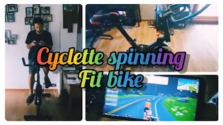 Recensione Cyclette spinning  fit bike con funzilne app zwift [upl. by Neda]