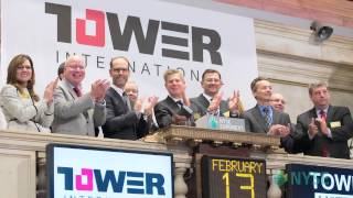 Tower International Visits the NYSE [upl. by Allisan]