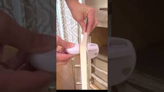 Better Cabinet Lock with 3 Minute Install [upl. by Merrile191]