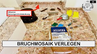 TUTORIAL Bruckmosaik Polygonalfliesen verlegen  Part 2 [upl. by Mazman]