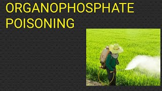 Organophosphate poisoning forensic OP  aging  mechanism  diagnosis  symptom [upl. by Heater]