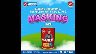 Achieve Precision and Perfection with AIPL EZ Pro Masking Tape [upl. by Ecreip]