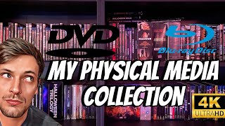 My Physical Media Collection  4K BluRay DVD and VHS [upl. by Litnahc264]