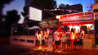 Stretford End Sports Bar Benidorm Costa Blanca Spain [upl. by Enitsrik663]