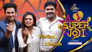 Super Jodi Love Meter  Farina❤️ Rahman Ubaidh with Bala Kuraishi [upl. by Aiehtela]