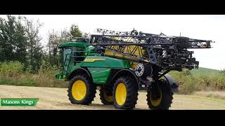 The New John Deere 340M Sprayer  Masons Kings [upl. by Calder615]