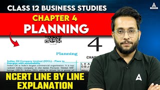 Class 12 Business Studies Chapter 4 Planning NCERT Detailed Explanation CommerceAdda247 [upl. by Acinorahs]