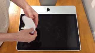 WICKED EASY open an iMac WITHOUT SUCTION CUPS [upl. by Brantley117]