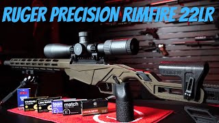 Ruger Precision Rimfire 22LR Ammo Test  Budget Accurate 22 Rifle [upl. by Sara-Ann]