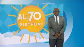 Al Roker celebrates 70th birthday remembers time at WKYC in Cleveland [upl. by Moshell182]