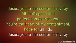 Center Of My Joy B Richard Smallwood Piano Instrumental with Lyrics [upl. by Marylinda]