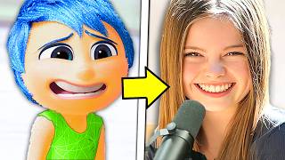 7 YouTubers Behind The Voices Salish Matter Inside Out 2 DanTDM [upl. by Yerffoej]