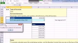 Ctrl  Shift  Enter Excel Array Formulas 01 Review Formula Basics 15 Important Examples [upl. by Nigem569]