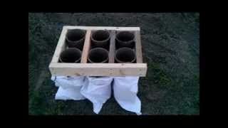 How to fill a sandbag quickly  Fill 6 sandbags easily in less than 2 minutes [upl. by Vinnie]