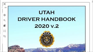 Utah Driver Handbook 2021 Part 1 [upl. by Anyk121]