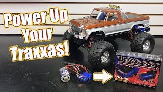 Go Faster Or Just Get Better Gear Traxxas Power Up Program Velineon VXL3S Install  RC Driver [upl. by Serolod]