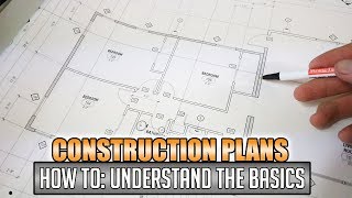 How To Reading Construction Blueprints amp Plans  1 [upl. by Barbe]