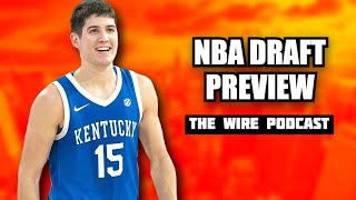 2024 NBA Draft Preview  The Wire Podcast Clips [upl. by Aner]