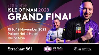 IPA Pool Tour 4  Isle of Man  Grand Finals Professional DAY 2 [upl. by Ethelda]