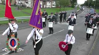 Avenue Road Memorial FB  1st East Antrim Memorial Parade 090824 [upl. by Gnaht]