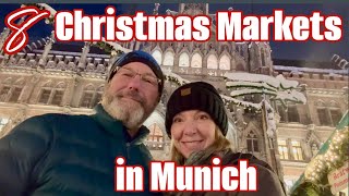 8 Christmas Markets in Munich [upl. by Demmahom]