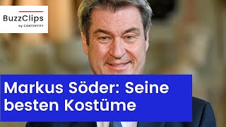 Das sind die besten Faschingskostüme von Markus Söder [upl. by Ahsaret175]