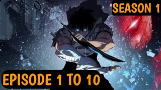 SOLO LEVELING CH 1 TO 10 [upl. by Cerallua768]