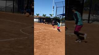 Kickball nice bunt 425 kickball sports league kick espn catch [upl. by Netsrek]