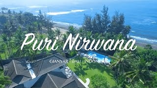 Puri Nirwana  Impressive Beachfront Villa in Bali with 7 bedrooms and private Spa [upl. by Thornburg225]