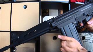 FN FAL King Arms test chrony [upl. by Uamak44]