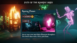 Sea Of Thieves  Fate Of The Roaring Skies  Roaring Flames [upl. by Bobbie]