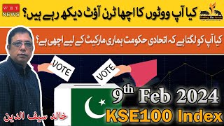 Daily Call of 9th Feb 2024 for PSX KSE100 by KhalidSaifuddin [upl. by Odessa]