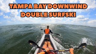 Tampa Downwind Double Surfski [upl. by Jessi366]