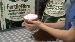 How to add Perlite to your Compost with Fertile Fibre [upl. by Norreg]