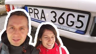 Jedziemy Po Dowód Rejestracyjny Do Przyczepy Kempingowej  Montaż Blach Vlog 48 [upl. by Cestar]