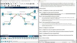 741 Packet Tracer  Implement DHCPv4  Implementar DHCPv4 [upl. by Aihsit]