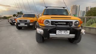 FJ Cruiser Owners Philippines meetup for their Year ender [upl. by Lukash]