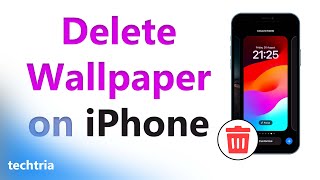 How to Delete Wallpaper on iPhone [upl. by Ellerey856]