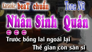 NHÂN SINH QUÁN KARAOKE TONE NỮ HOT TIKTOK Đông thủy ngoạn tây núi cao [upl. by Hamid]